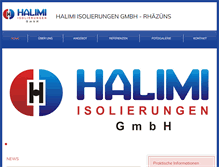Tablet Screenshot of halimi.ch